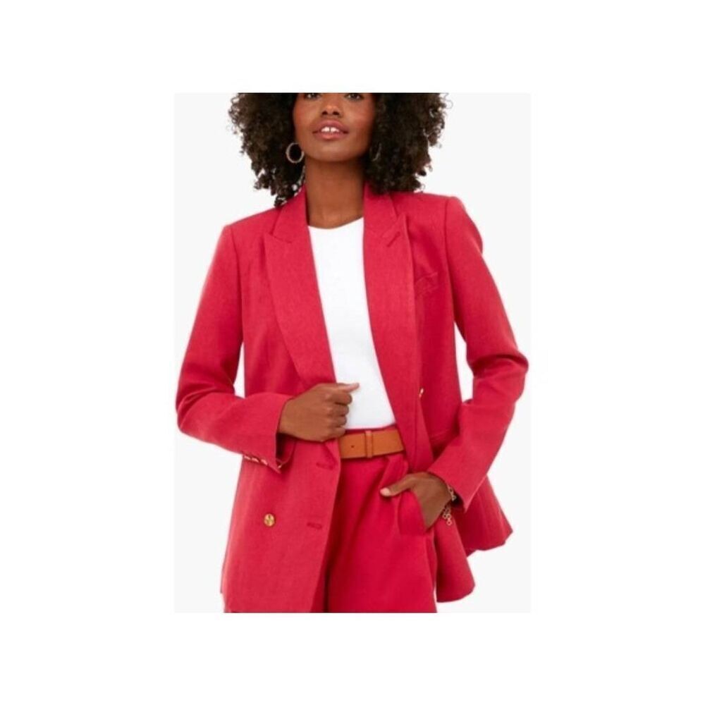 Tuckernuck Diana Blazer in Red Size XXL